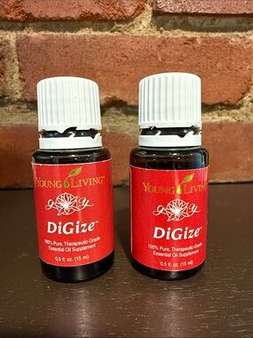 Young Living DiGize Serum Two Bottles - Red Labels